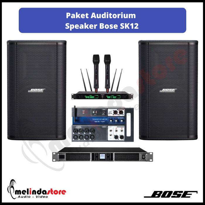 Paket Auditorium Speaker Bose Showtime SK12 | 2 Speaker Paket Auditorium Speaker Bose Showtime SK12 | 2 Speaker